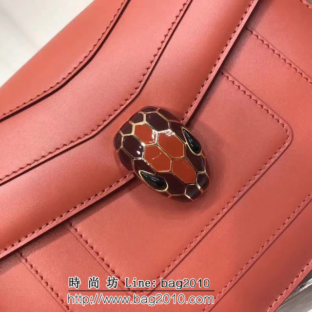 BVLGARI寶格麗 專櫃新款 蛇頭扣環 單層蛇頭包 鏈條單肩斜挎包 B283558 FYD1305